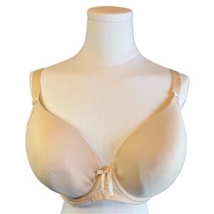 ELOMI Molded Bra Bijou J-Hook Sand Color UK Size 34G US Size 34I